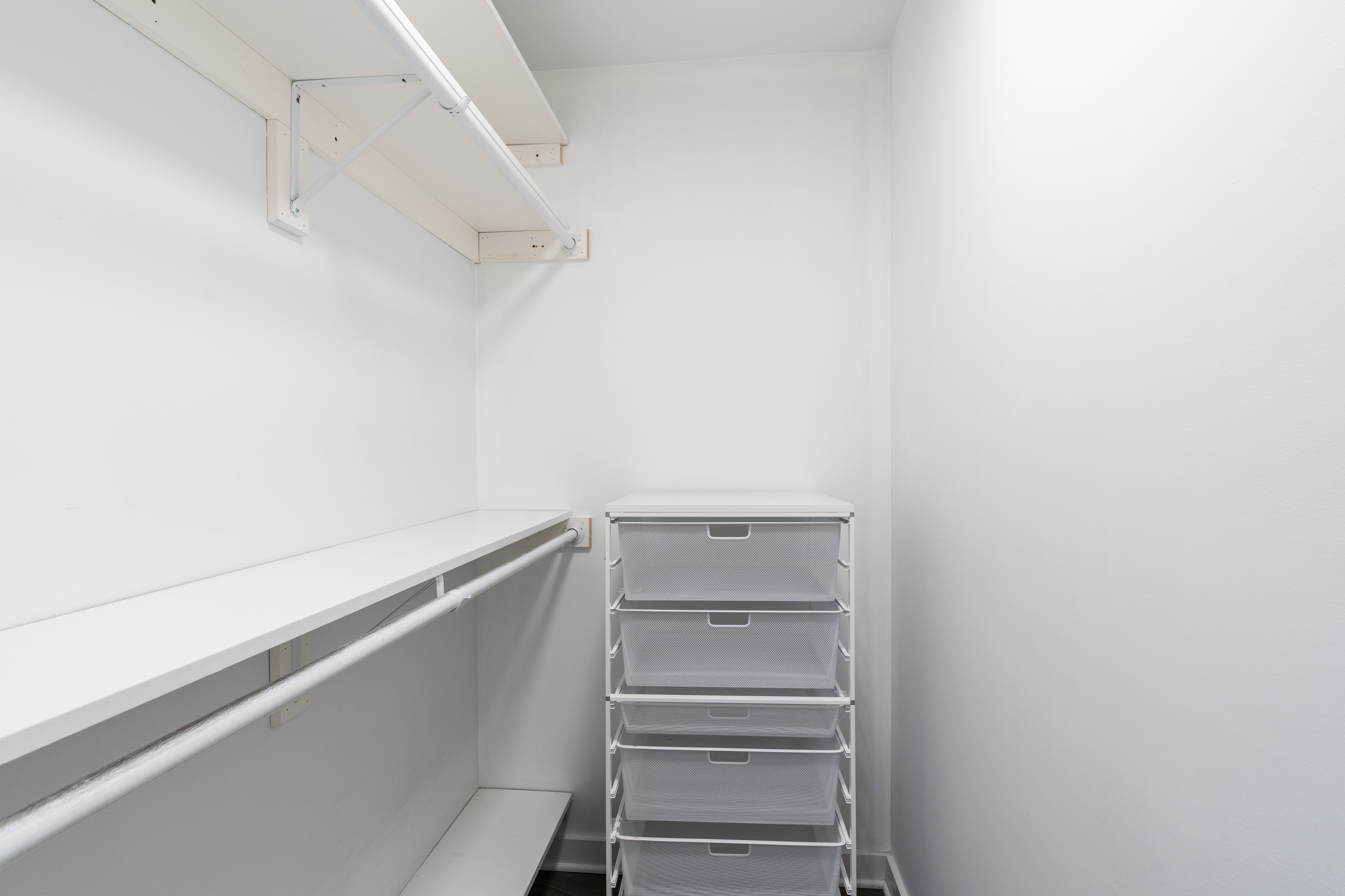 1740 New Jersey Avenue Northwest, Unit 2 Washington, DC 20001 - Photo 19 of 35 a view of an empty walk in closet