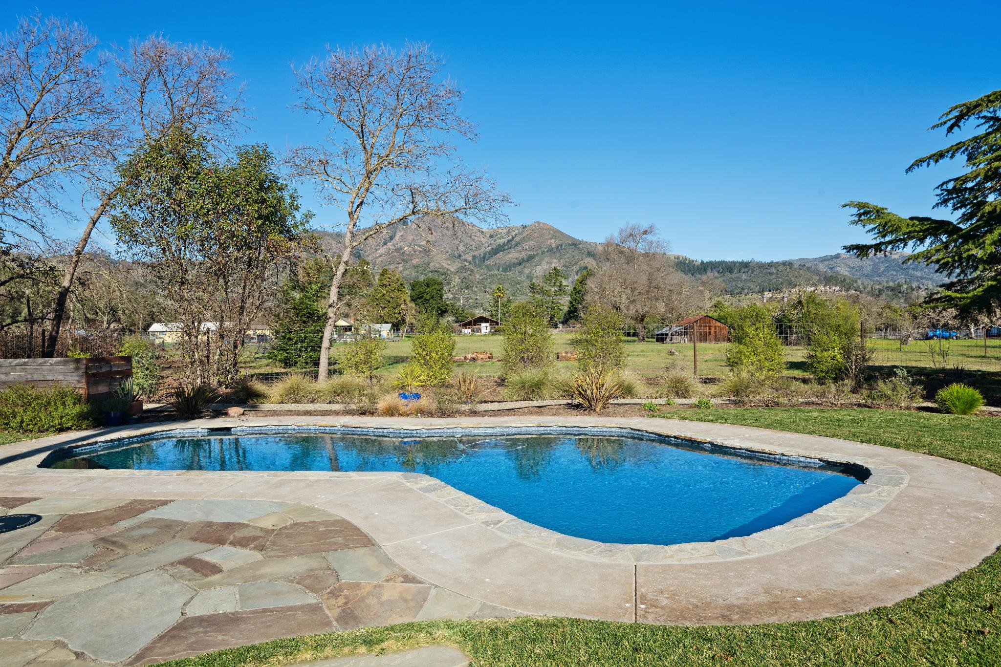 123 Frey Road Santa Rosa, CA 95409 - Photo 54 of 62 a view of outdoor space yard and swimming pool
