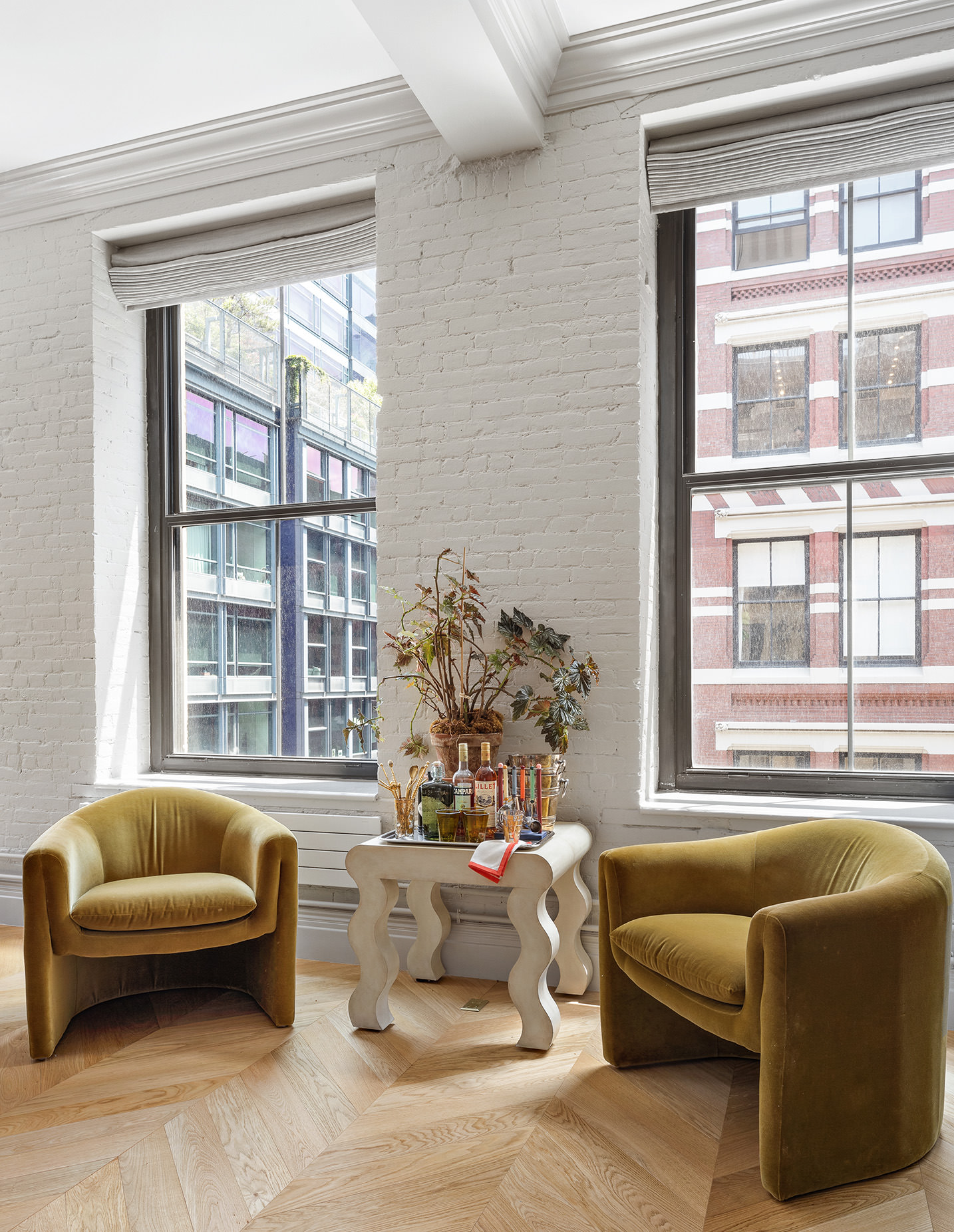 35 Mercer Street, Unit 3E Manhattan, NY 10013 - Photo 11 of 21 a living room with furniture and a large window