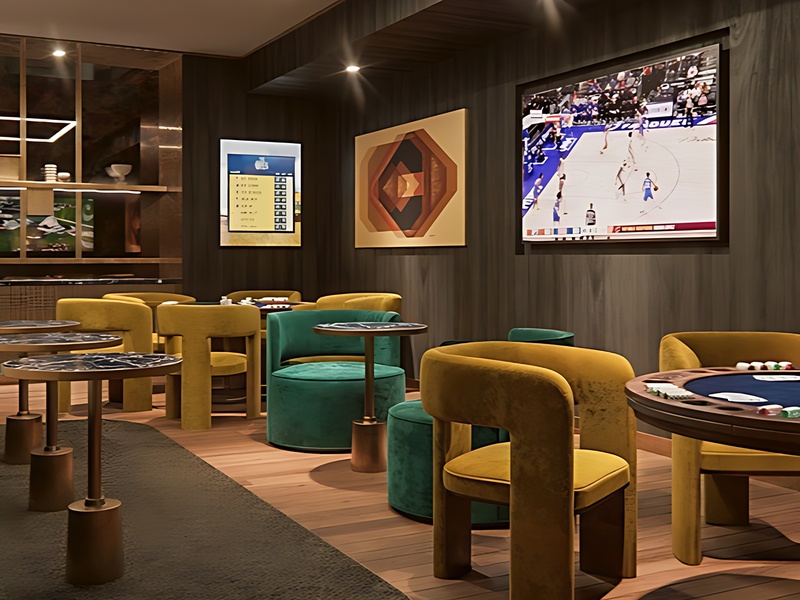 980 6th Avenue, Unit 416 Manhattan, NY 10018 - Photo 11 of 22 a room with furniture and wall paintings