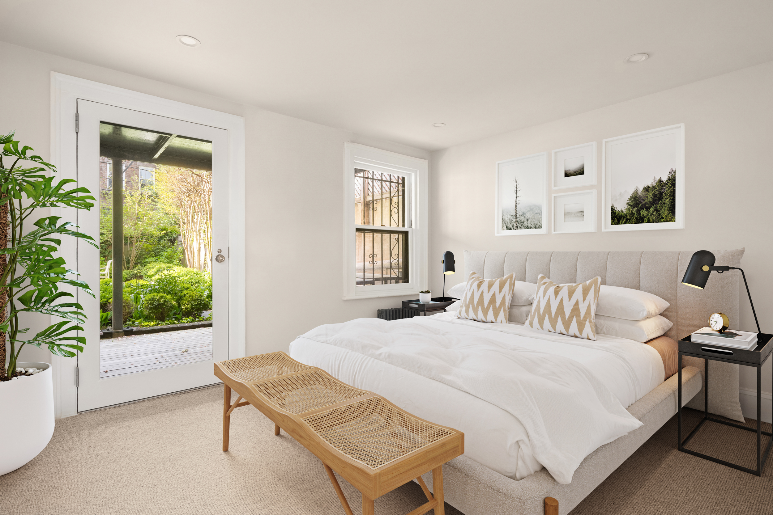 204 Warren Street Brooklyn, NY 11201 - Photo 24 of 29 a bedroom with a bed and a window