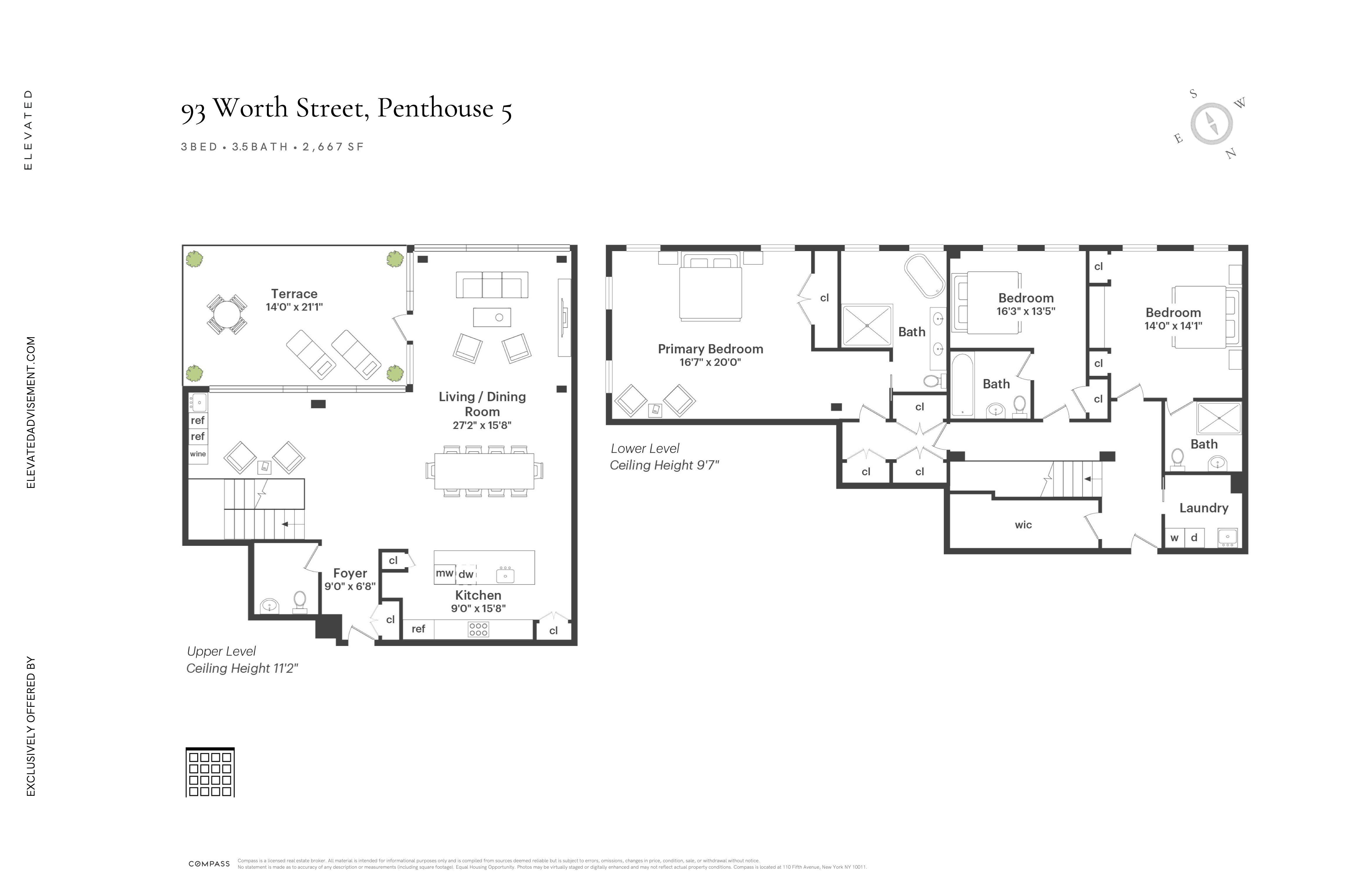 93 Worth Street, Unit PH5 Manhattan, NY 10013 - Photo 19 of 19 unknown