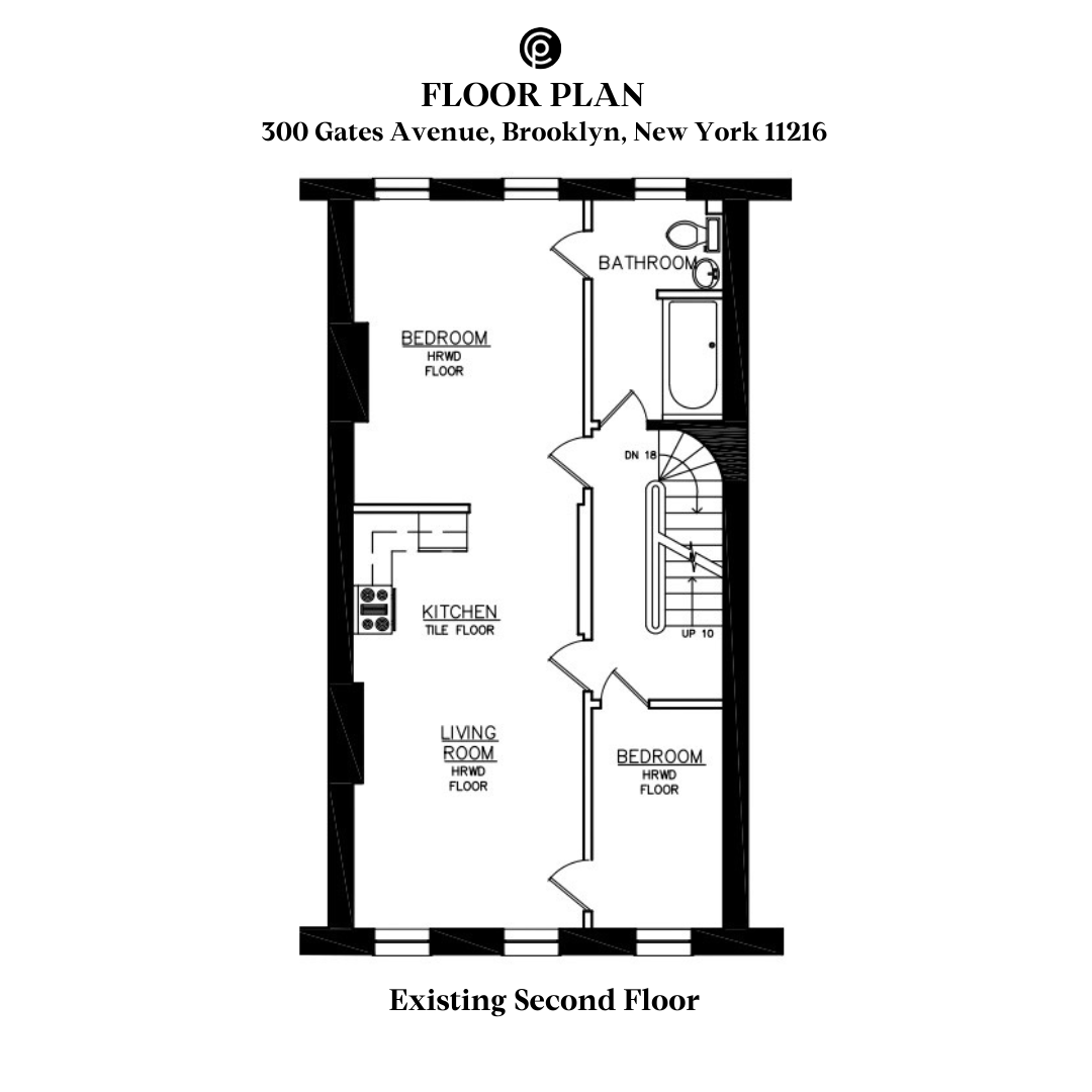 300 Gates Avenue Brooklyn, NY 11216 - Photo 12 of 13 a picture of a bench in a white building