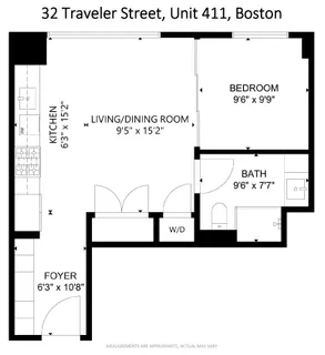 $649,900 | 32 Traveler Street, Unit 411, Boston, MA 02118