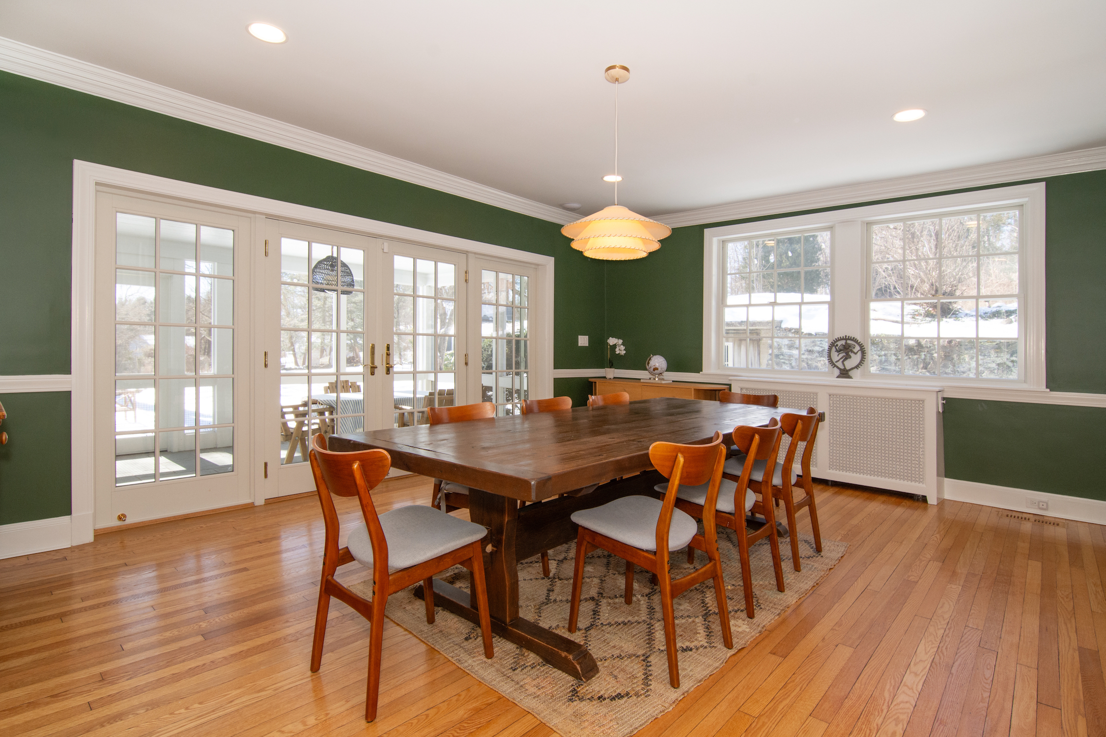 41 Harris Road Katonah, NY 10536 - Photo 10 of 48 a dining room with furniture and wooden floor