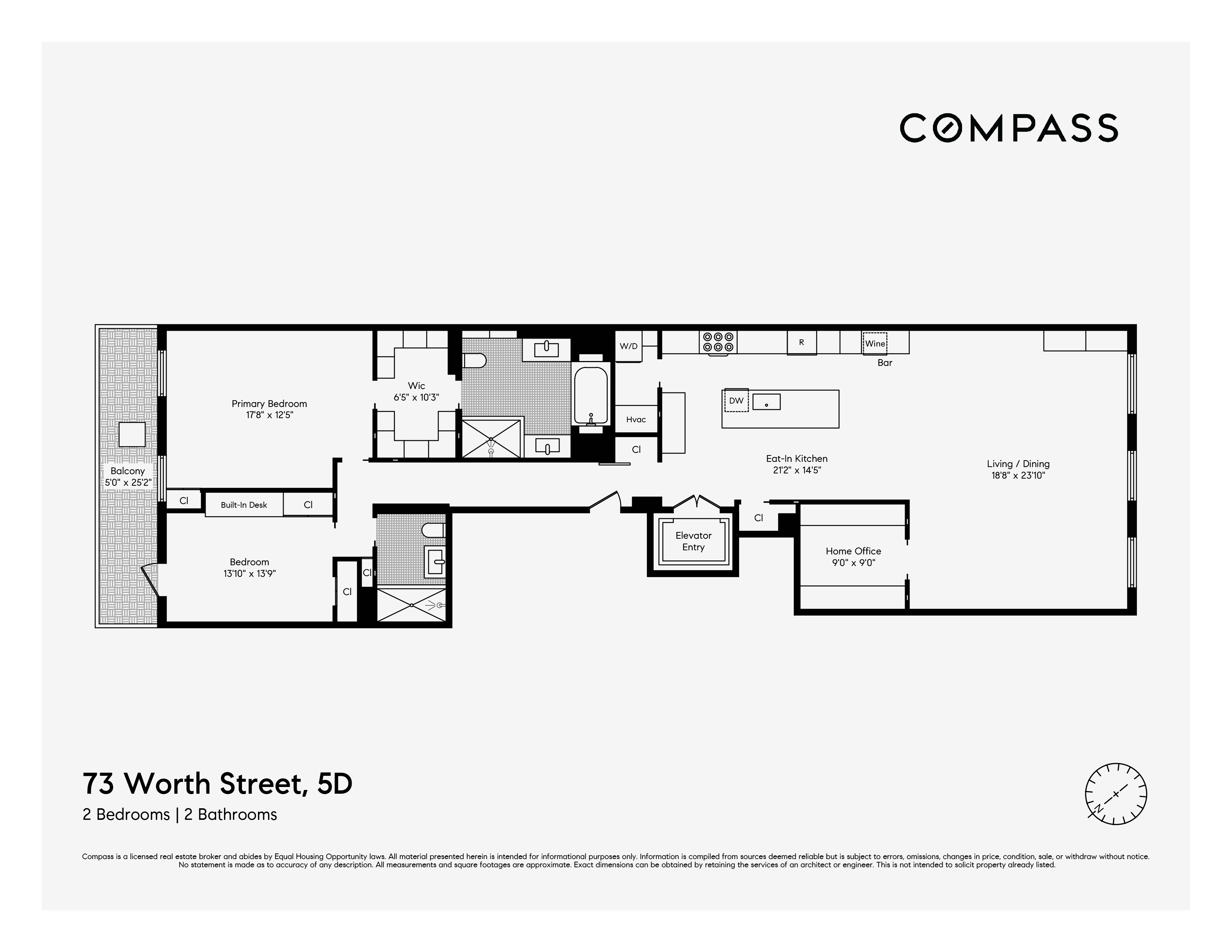 73 Worth Street, Unit 5D Manhattan, NY 10013 - Photo 16 of 16 Gallery Image 16