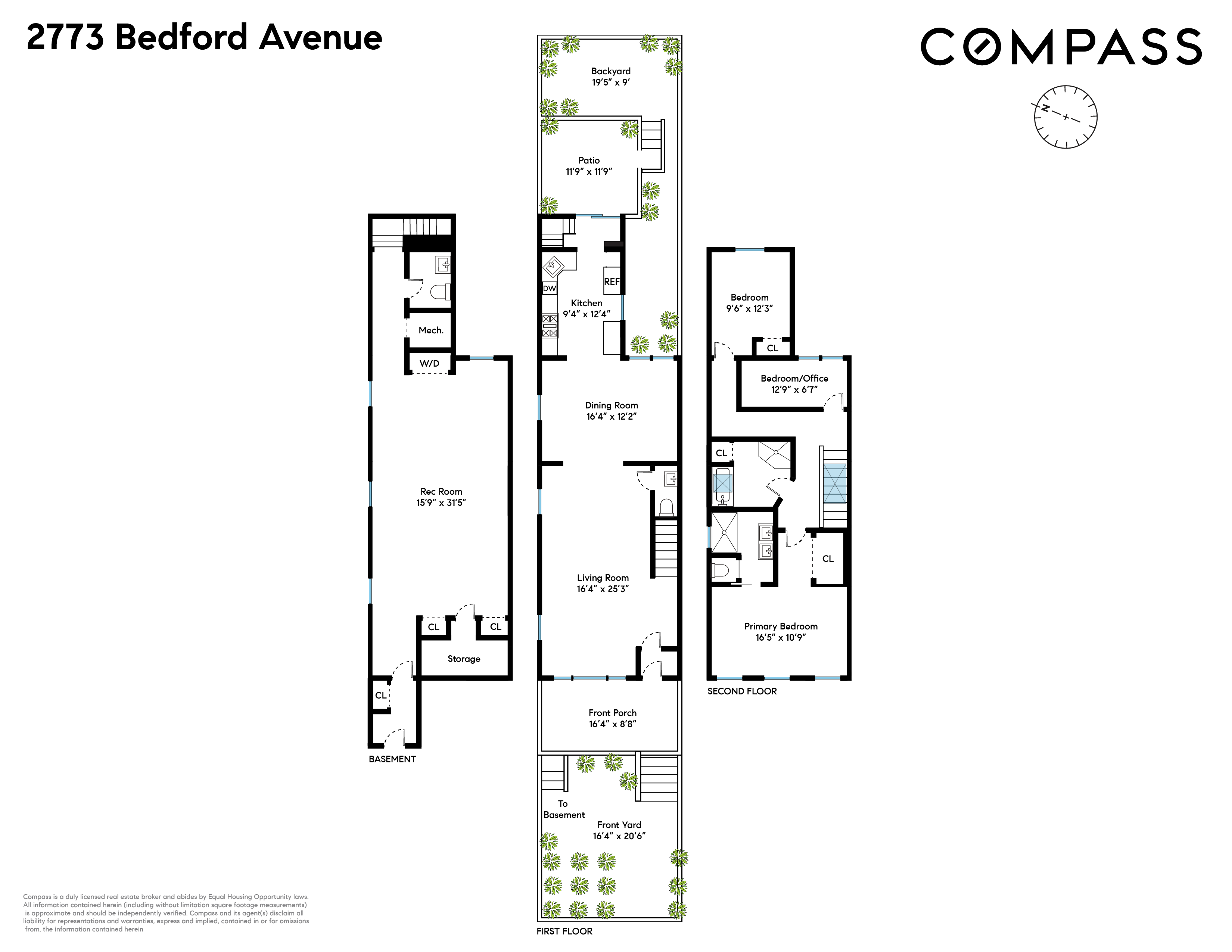 2773 Bedford Avenue Brooklyn, NY 11210 - Photo 17 of 17 a picture of a floor plan