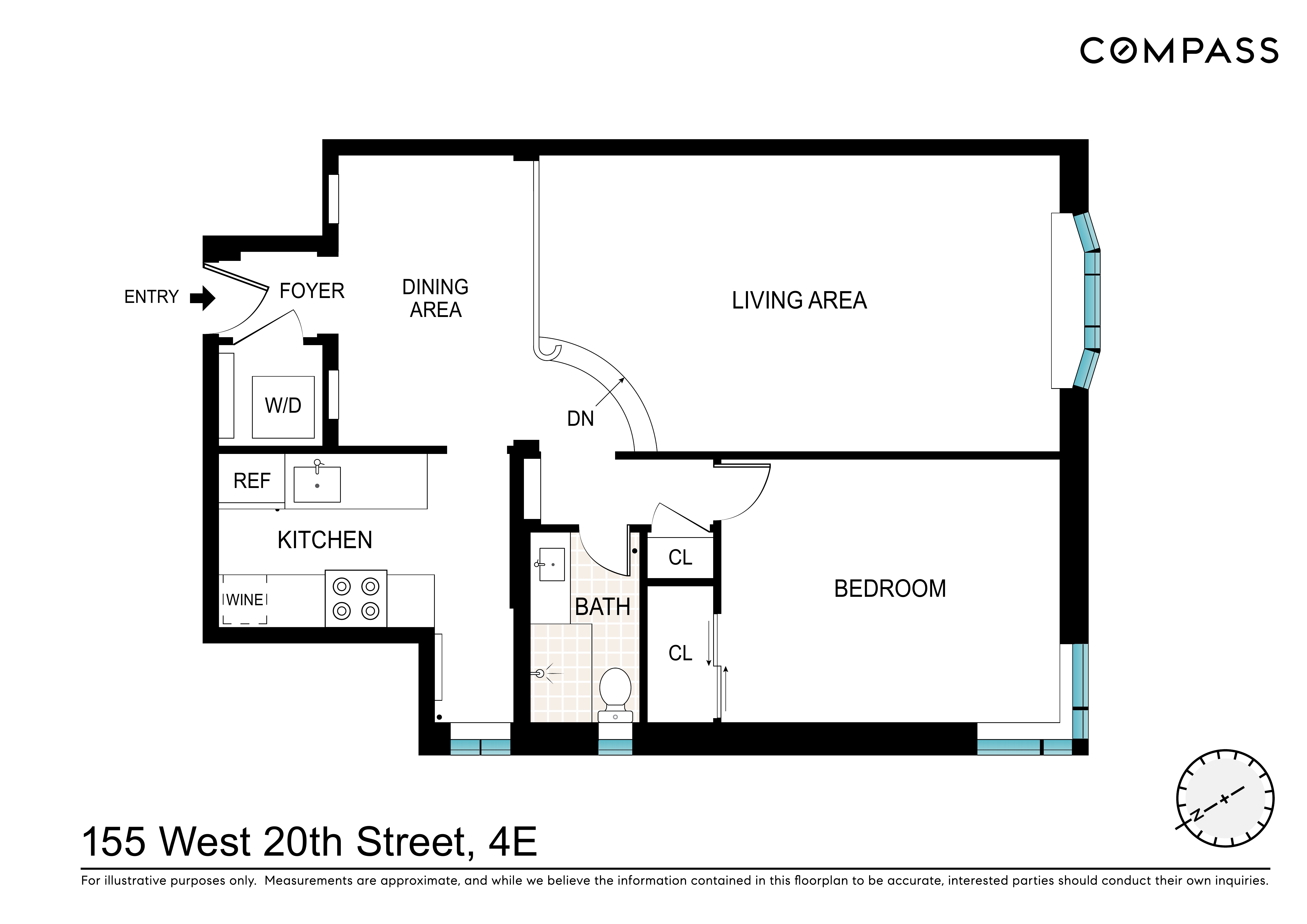 155 West 20th Street, Unit 4E Manhattan, NY 10011 - Photo 11 of 12