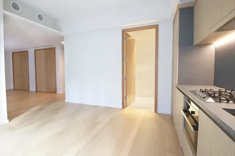 a view of kitchen and utility room