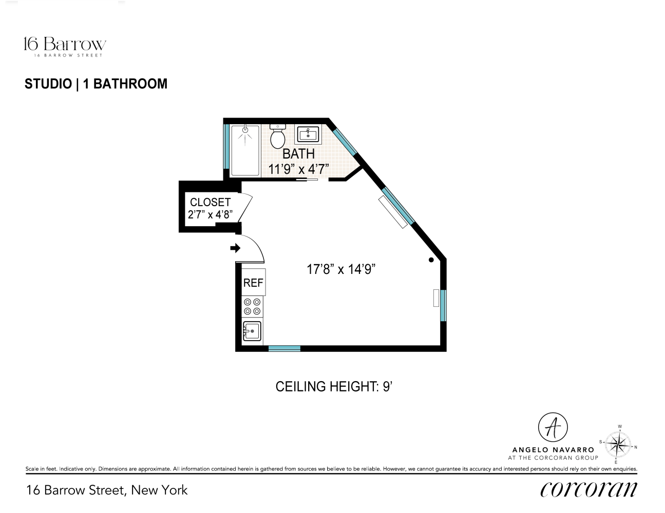 16 Barrow Street, Unit 2A Manhattan, NY 10014 - Photo 5 of 5