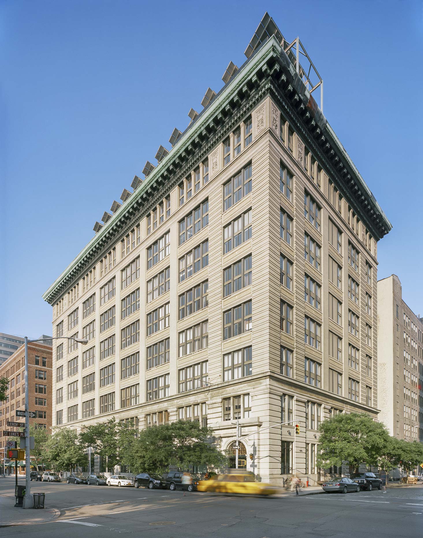 421 Hudson Street, Unit 325 Manhattan, NY 10014 - Photo 10 of 11 a front view of a building