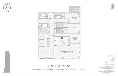 $5,900,000 | 255 East 77th Street, Unit 4A | Upper East Side