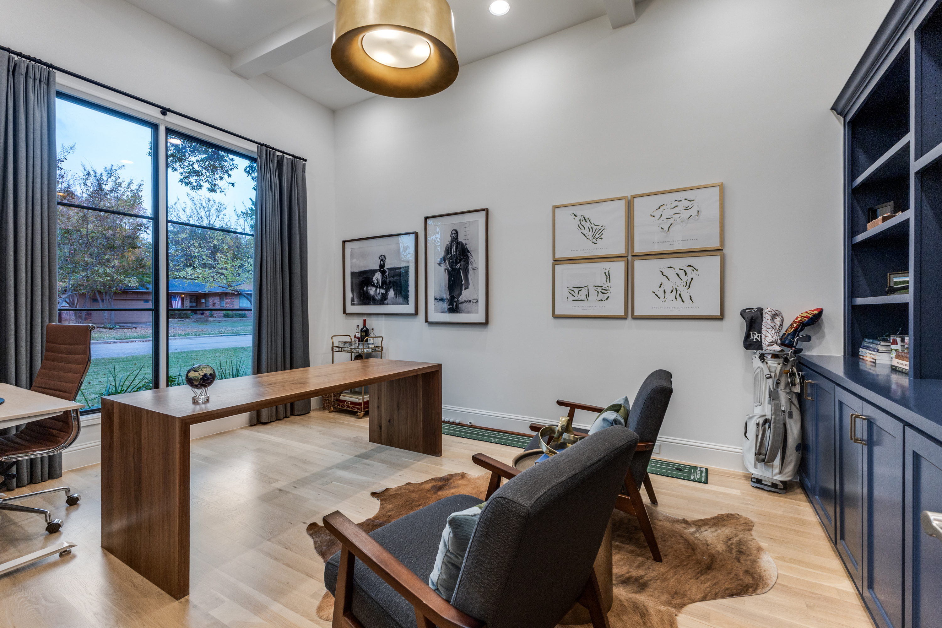 4042 Dunhaven Road Dallas, TX 75220 - Photo 6 of 34 a view of a livingroom with furniture and a large window
