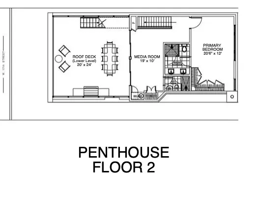 $22,000 | 107 West 17th Street, Unit PH | Chelsea