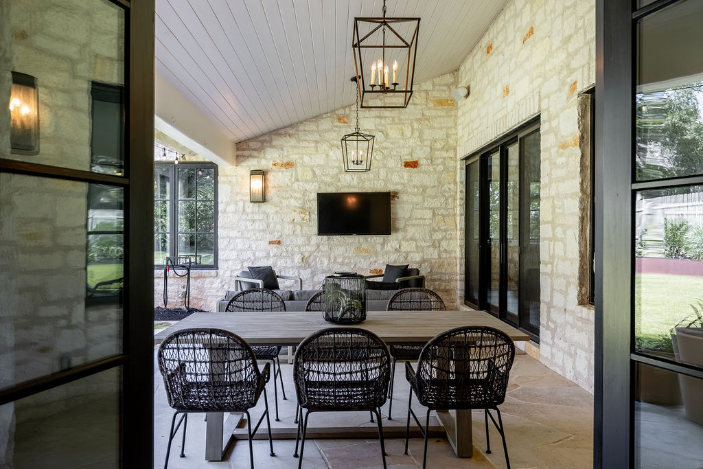 400 Inwood Road Austin, TX 78746 - Photo 42 of 43 a view of a dining room with furniture window and outside view