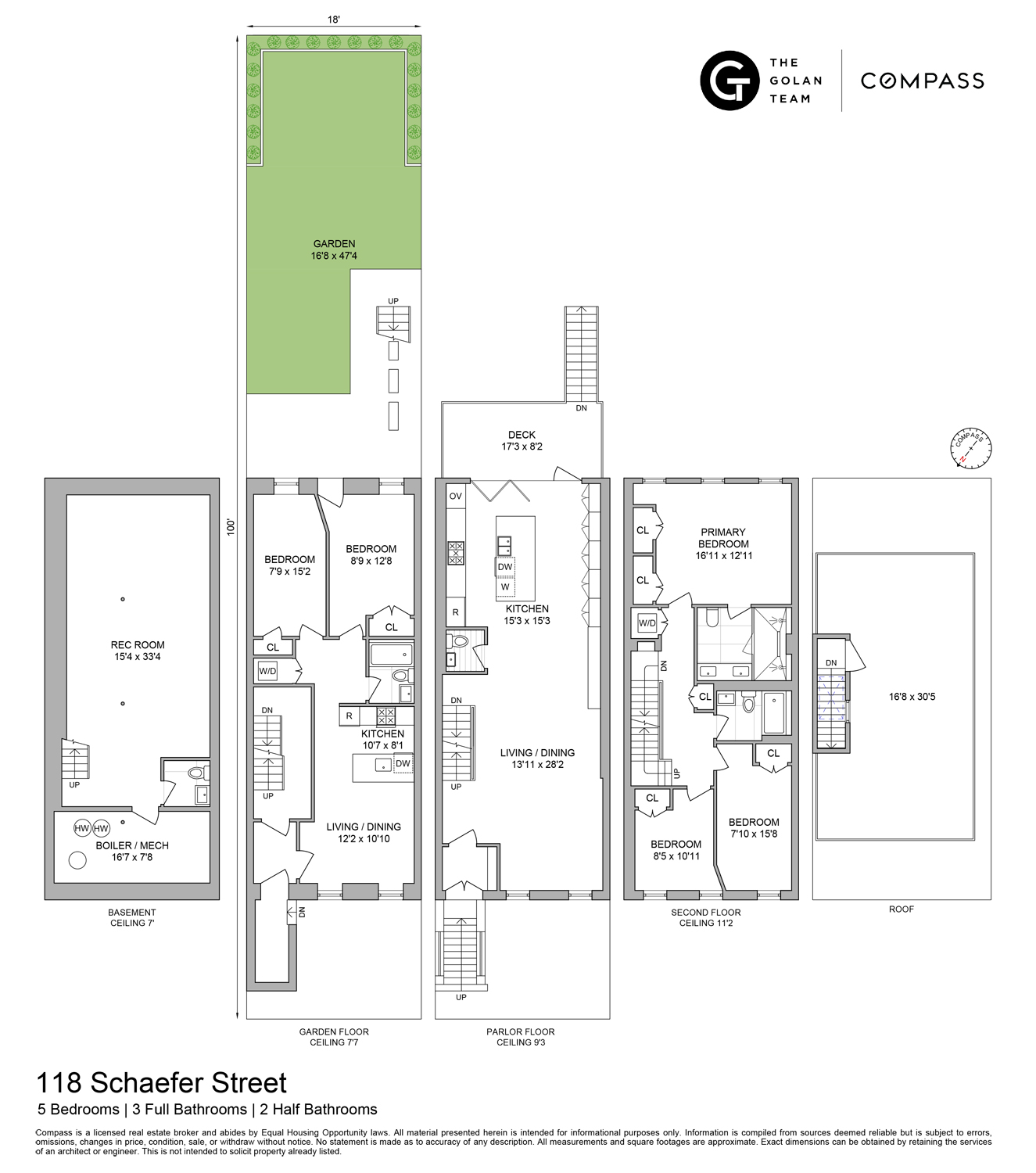 118 Schaefer Street Brooklyn, NY 11207 - Photo 16 of 16 a picture of a floor plan