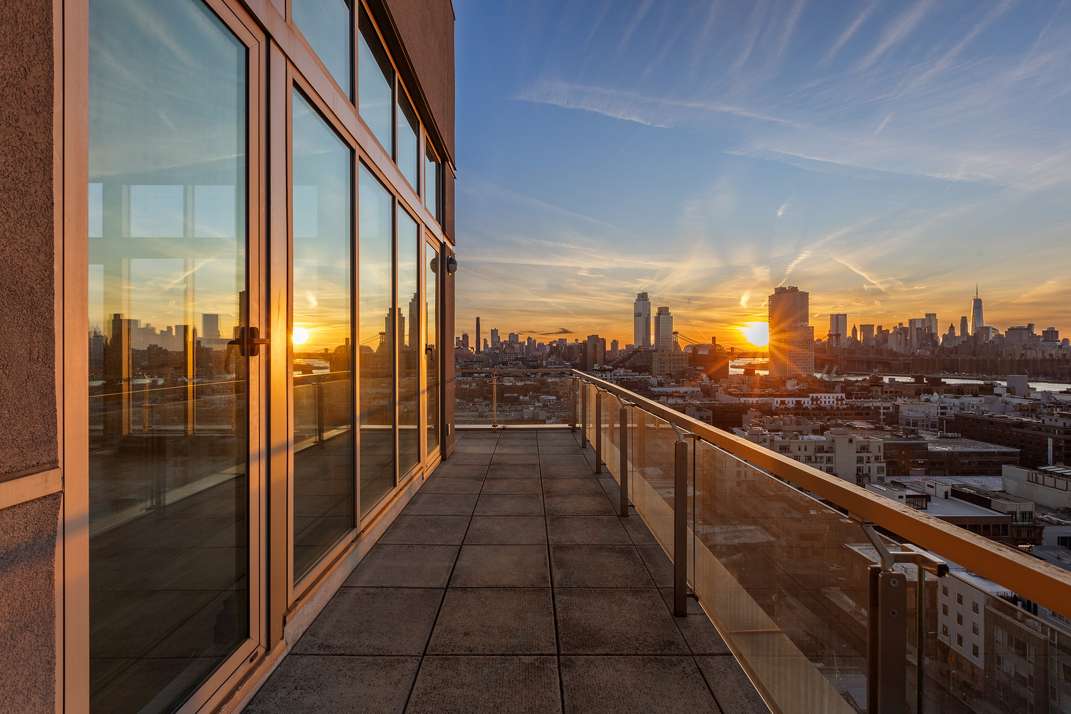 144 North 8th Street, Unit PH2 Brooklyn, NY 11249 - Photo 11 of 20 a view of a balcony