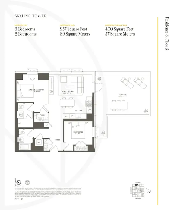 $1,749,000 | 3 Court Square, Unit 508 | Long Island City