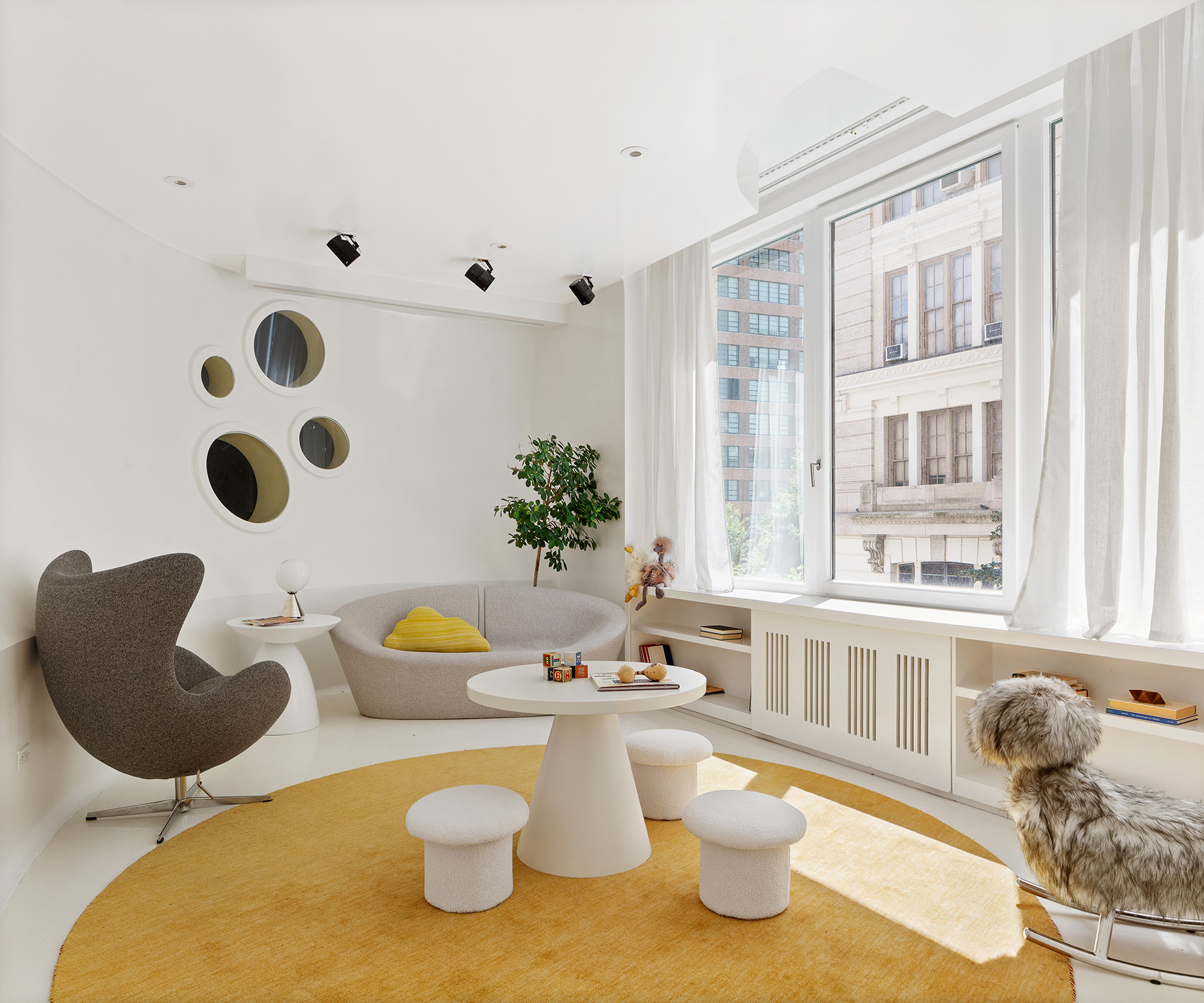 145 6th Avenue, Unit 2B Manhattan, NY 10013 - Photo 13 of 23 a bathroom with a toilet sink and mirror