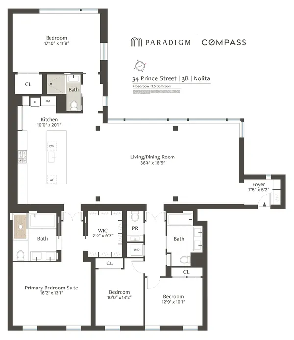 $7,500,000 | 34 Prince Street, Unit 3B | NoLita