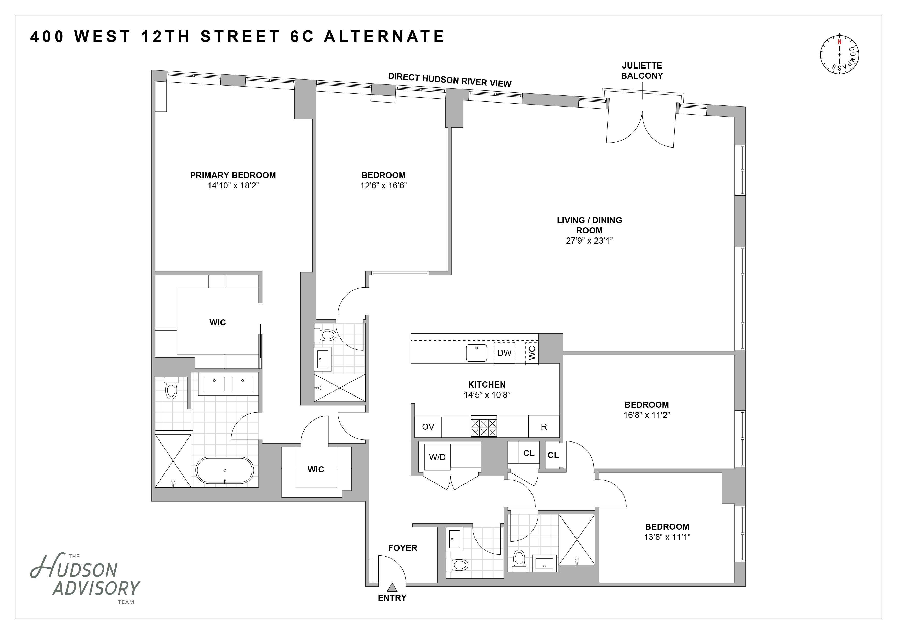 400 West 12th Street, Unit 6C Manhattan, NY 10014 - Photo 20 of 20
