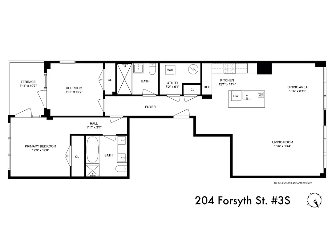 204 Forsyth Street, Unit 3S Manhattan, NY 10002 - Photo 6 of 6