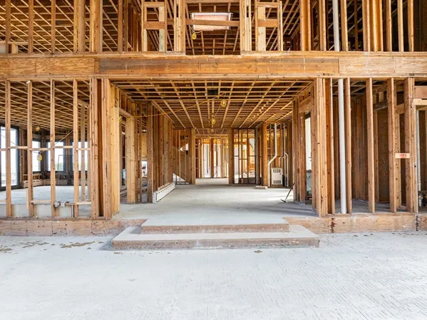 a car parked in front of a house