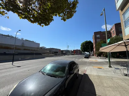 a view of a swimming pool with a lounge chairs