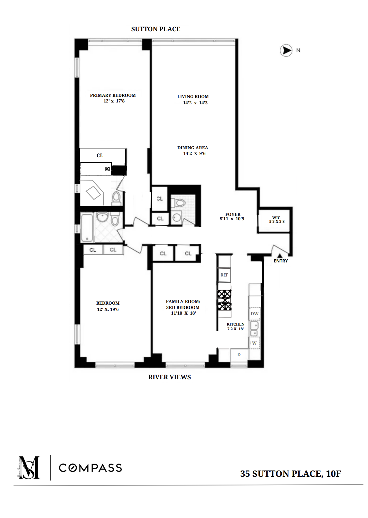 35 Sutton Place, Unit 10F Manhattan, NY 10022 - Photo 11 of 11