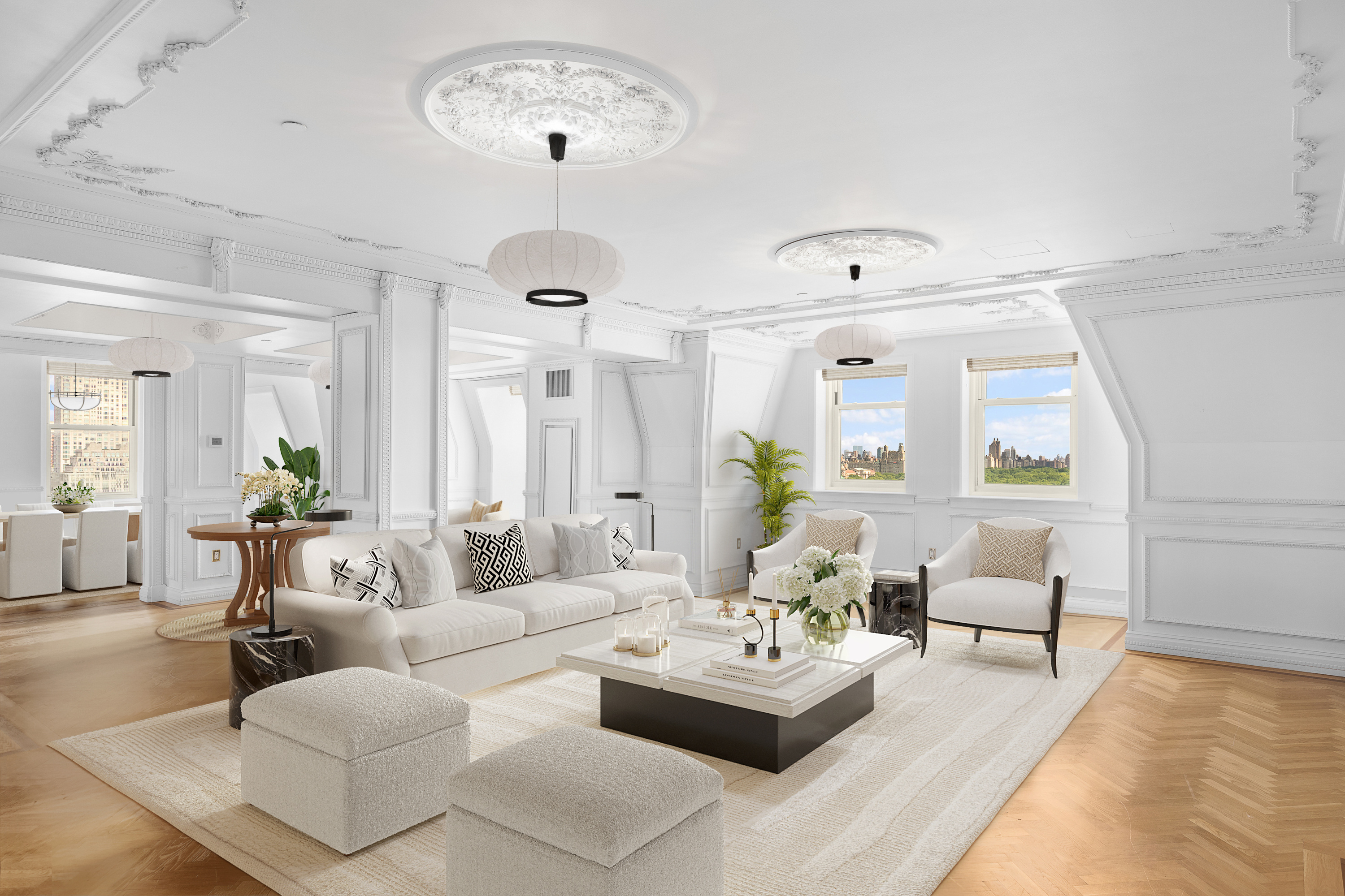 1 Central Park South, Unit 1801/03 Manhattan, NY 10019 - Photo 1 of 27 Gallery Image 1