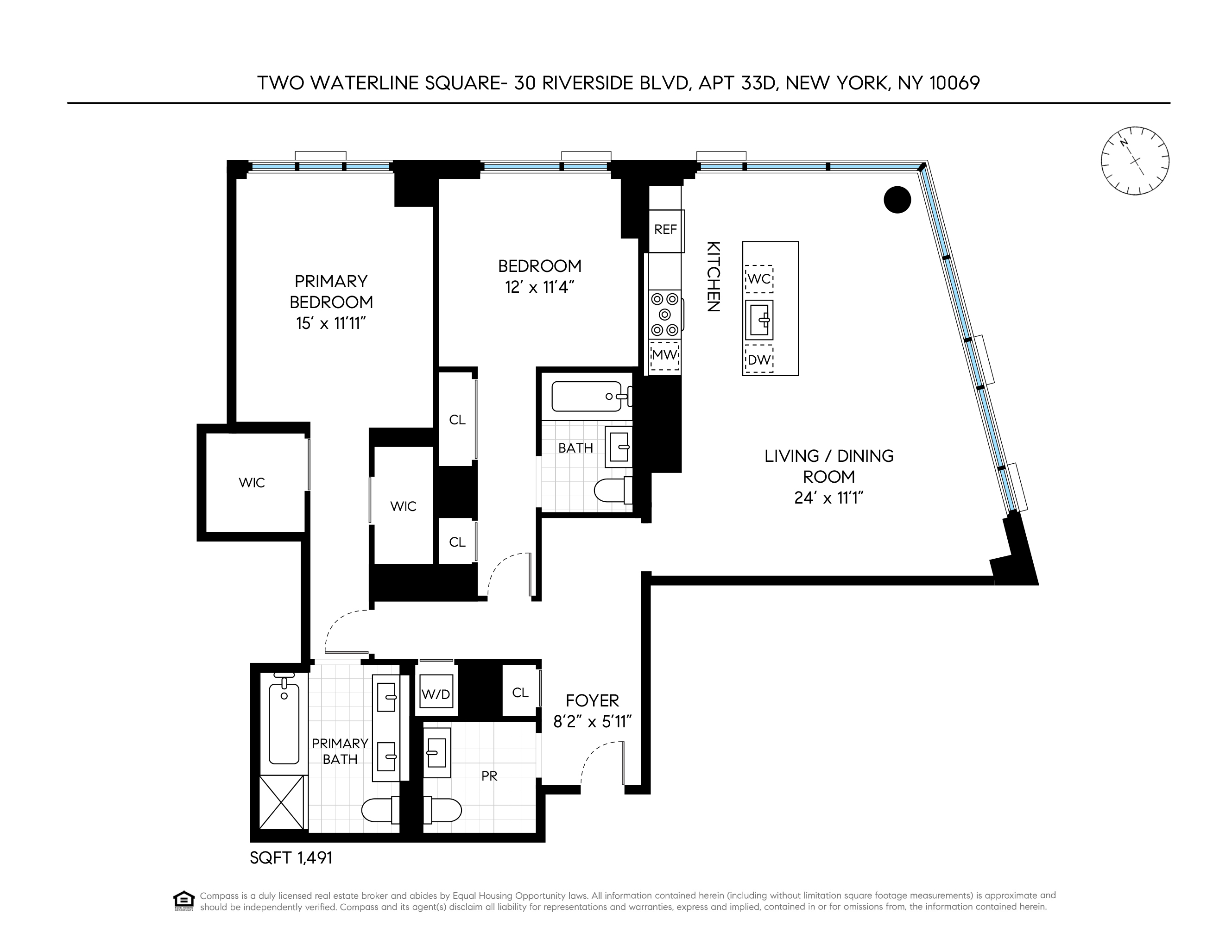 30 Riverside Boulevard, Unit 33D Manhattan, NY 10069 - Photo 17 of 18