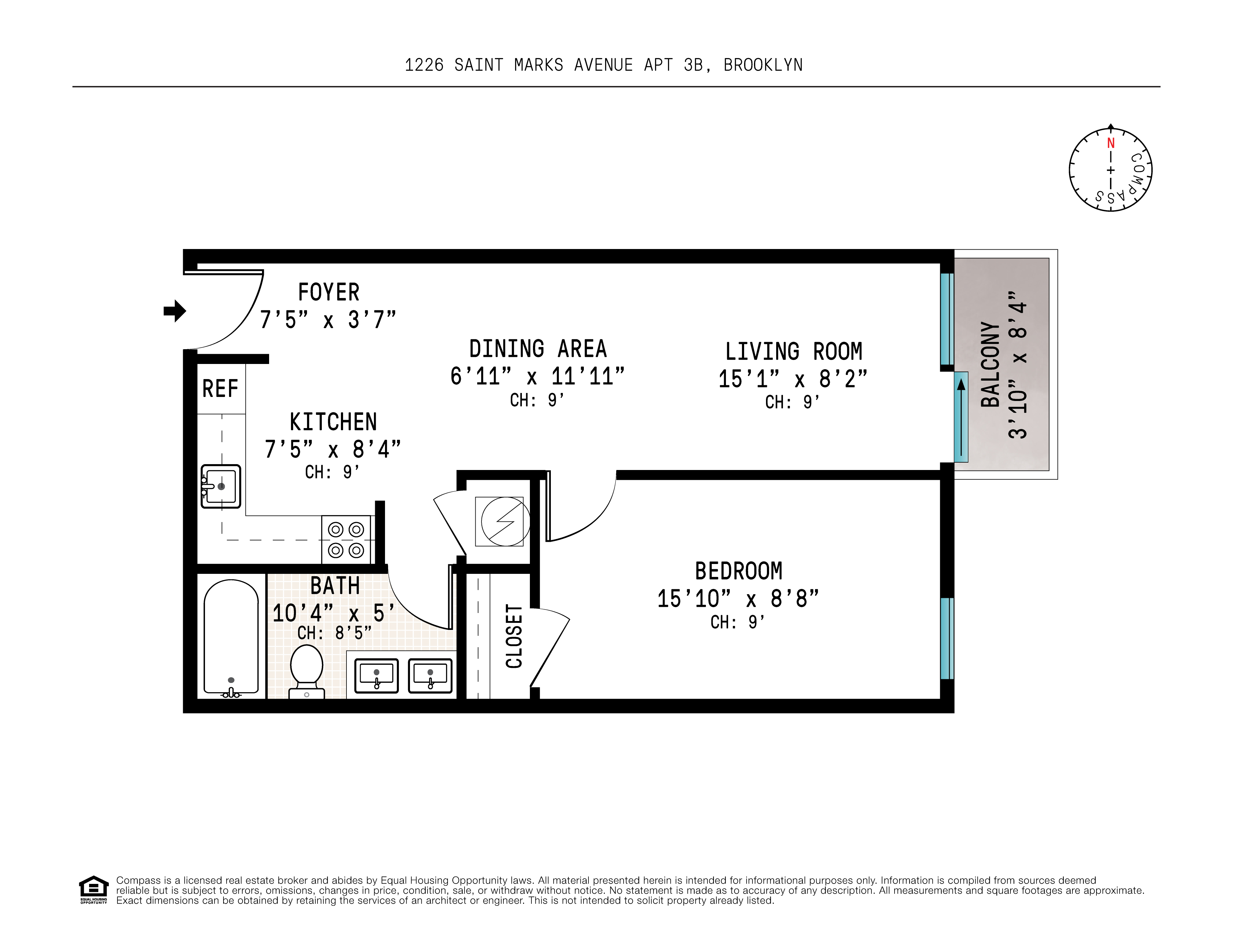 1226 Saint Marks Avenue, Unit 3B Brooklyn, NY 11213 - Photo 8 of 8