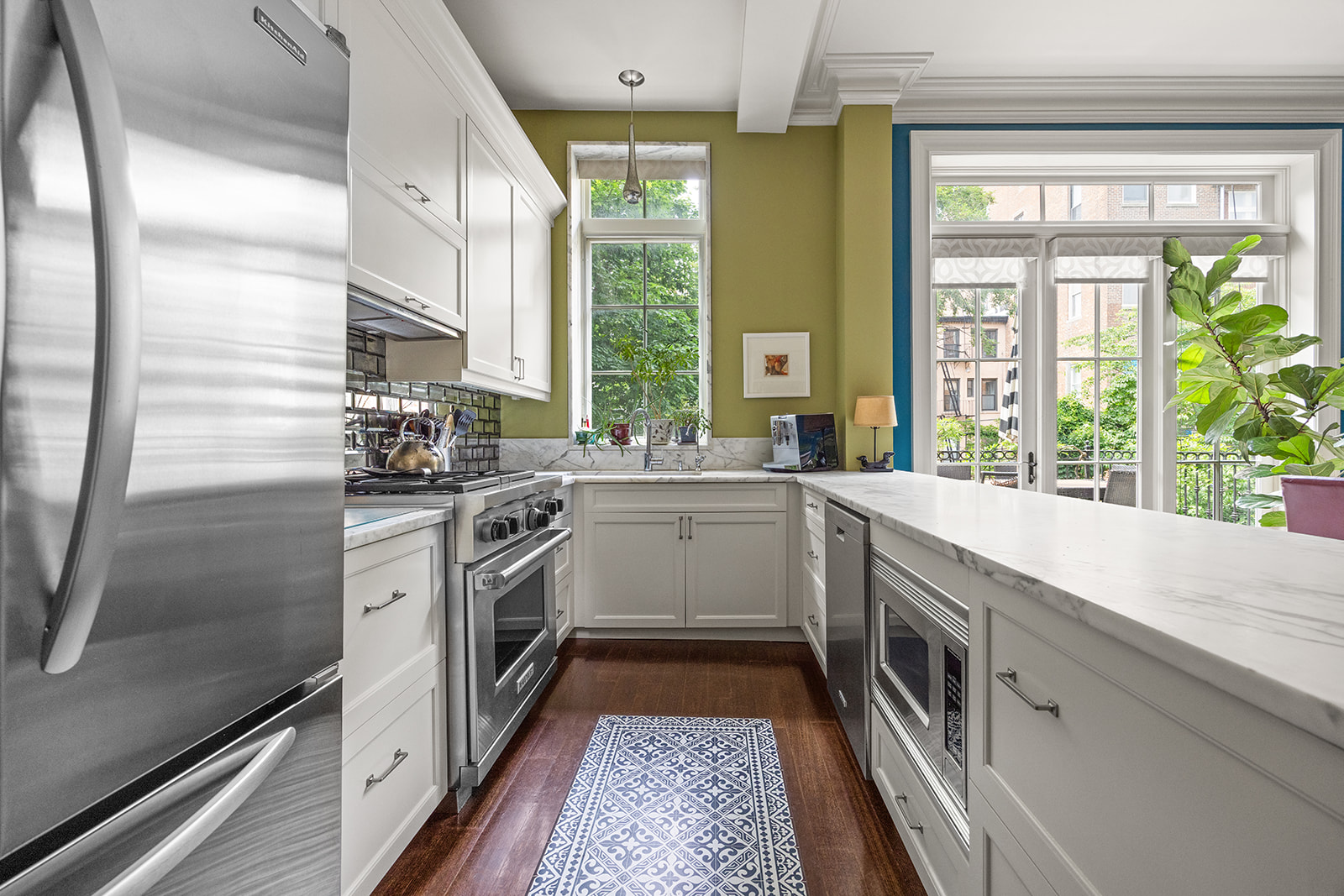 54 Cheever Place Brooklyn, NY 11231 - Photo 5 of 25 a kitchen with a sink stove and refrigerator