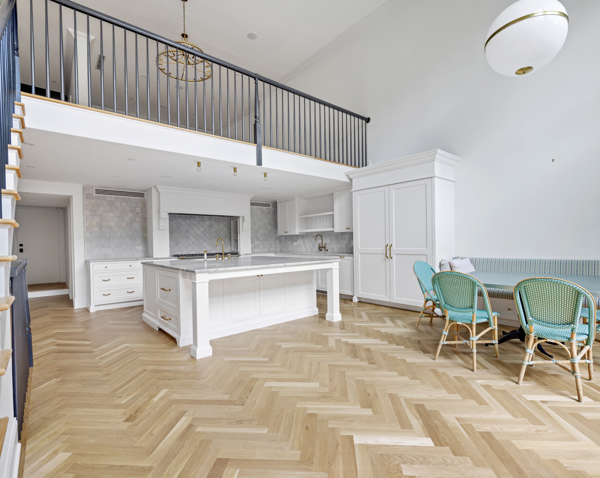 435 Clinton Avenue Brooklyn, NY 11238 - Photo 6 of 27 a view of kitchen with oven and chairs