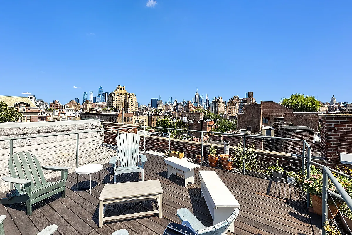 71 Barrow Street, Unit 19 Manhattan, NY 10014 - Photo 8 of 9 a view of a balcony with city view