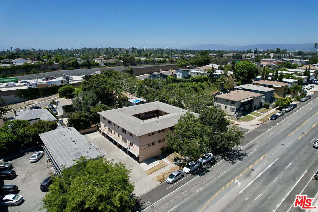 11150 Regent Street Los Angeles, CA 90034 - Photo 8 of 16 an aerial view of a house with a yard