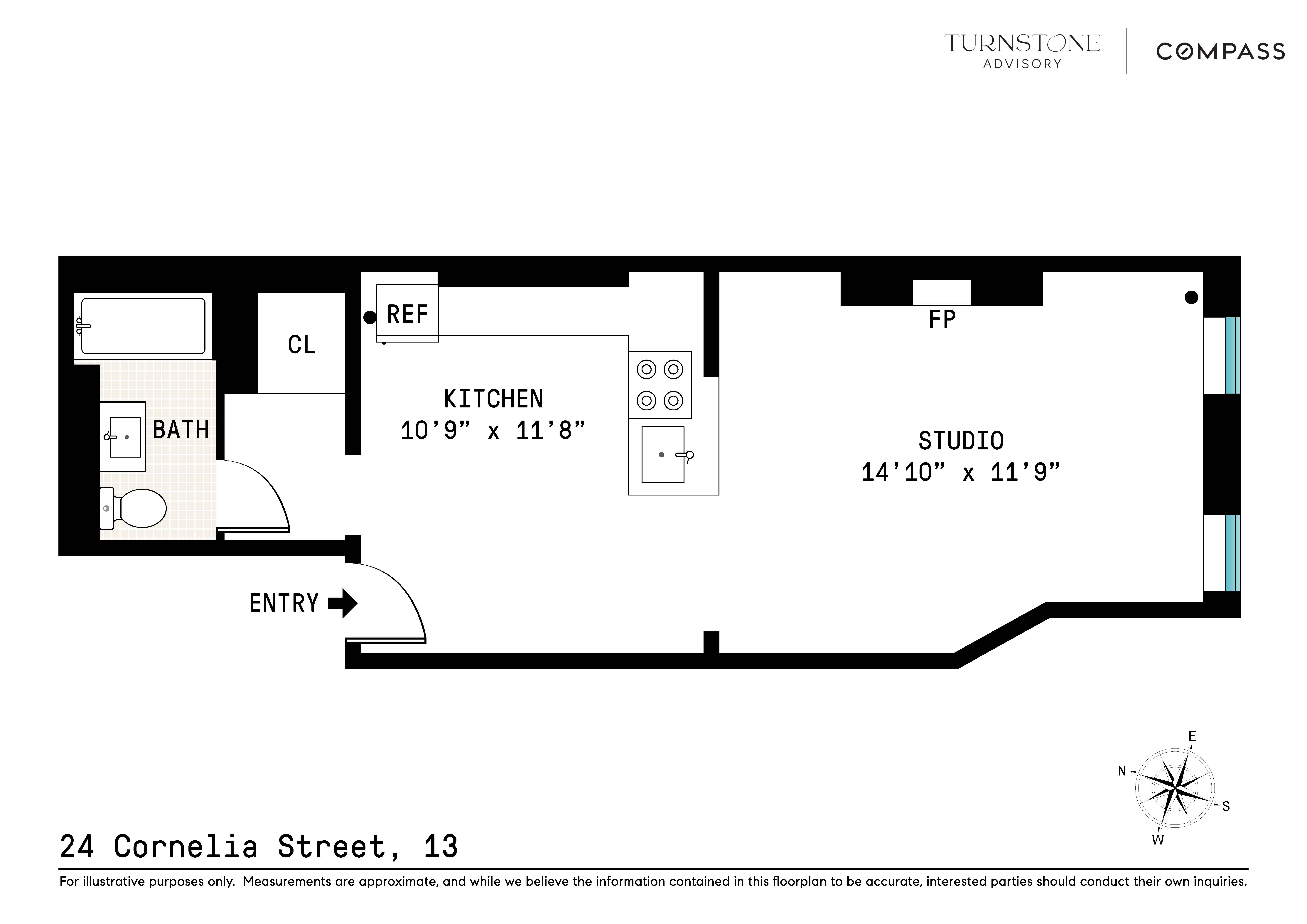 24 Cornelia Street, Unit 13 Manhattan, NY 10014 - Photo 12 of 12
