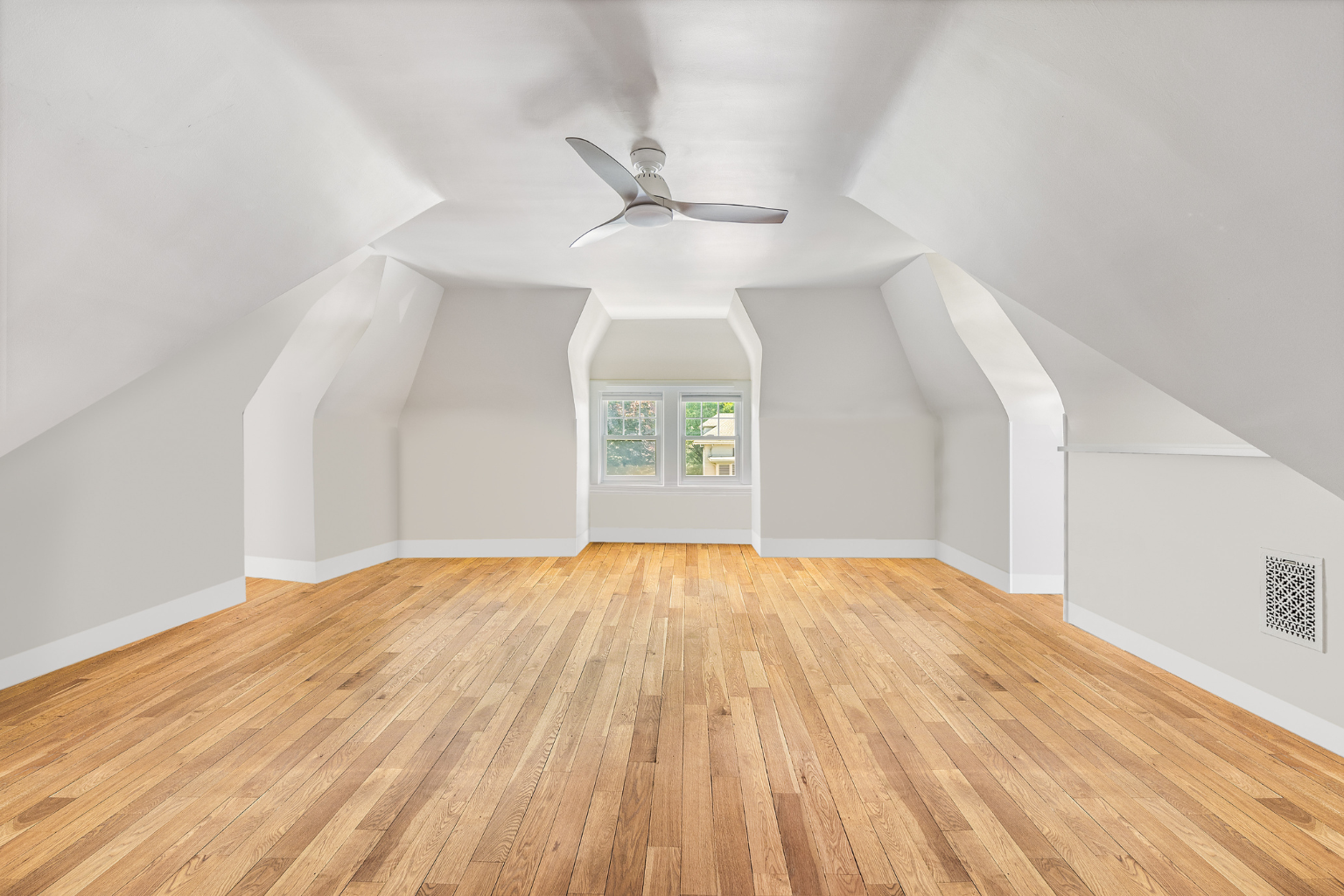 215 Marlborough Road Brooklyn, NY 11226 - Photo 16 of 21 wooden floor in an empty room with a window