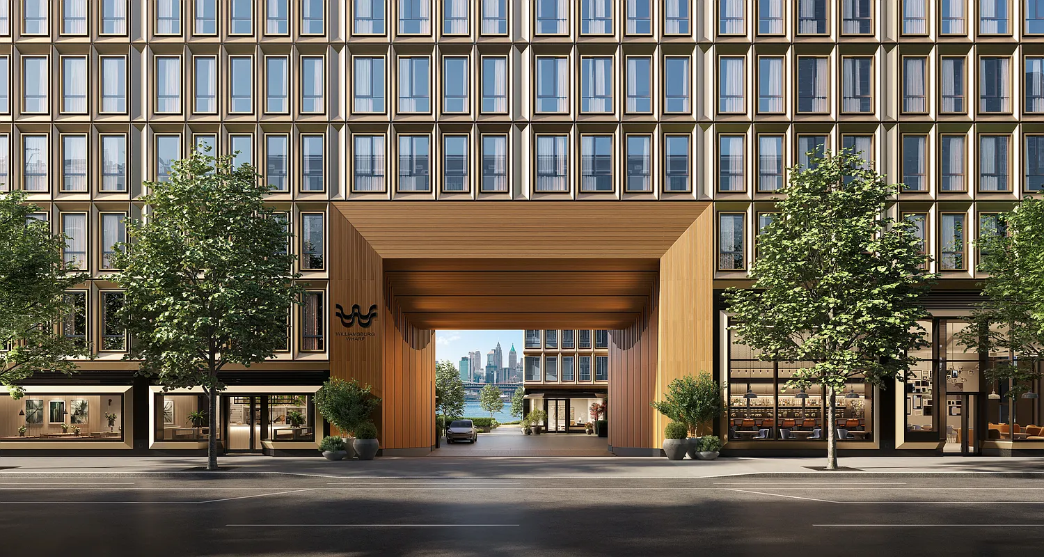 480 Kent Avenue, Unit 9A Brooklyn, NY 11249 - Photo 29 of 33 a view of a building and a street