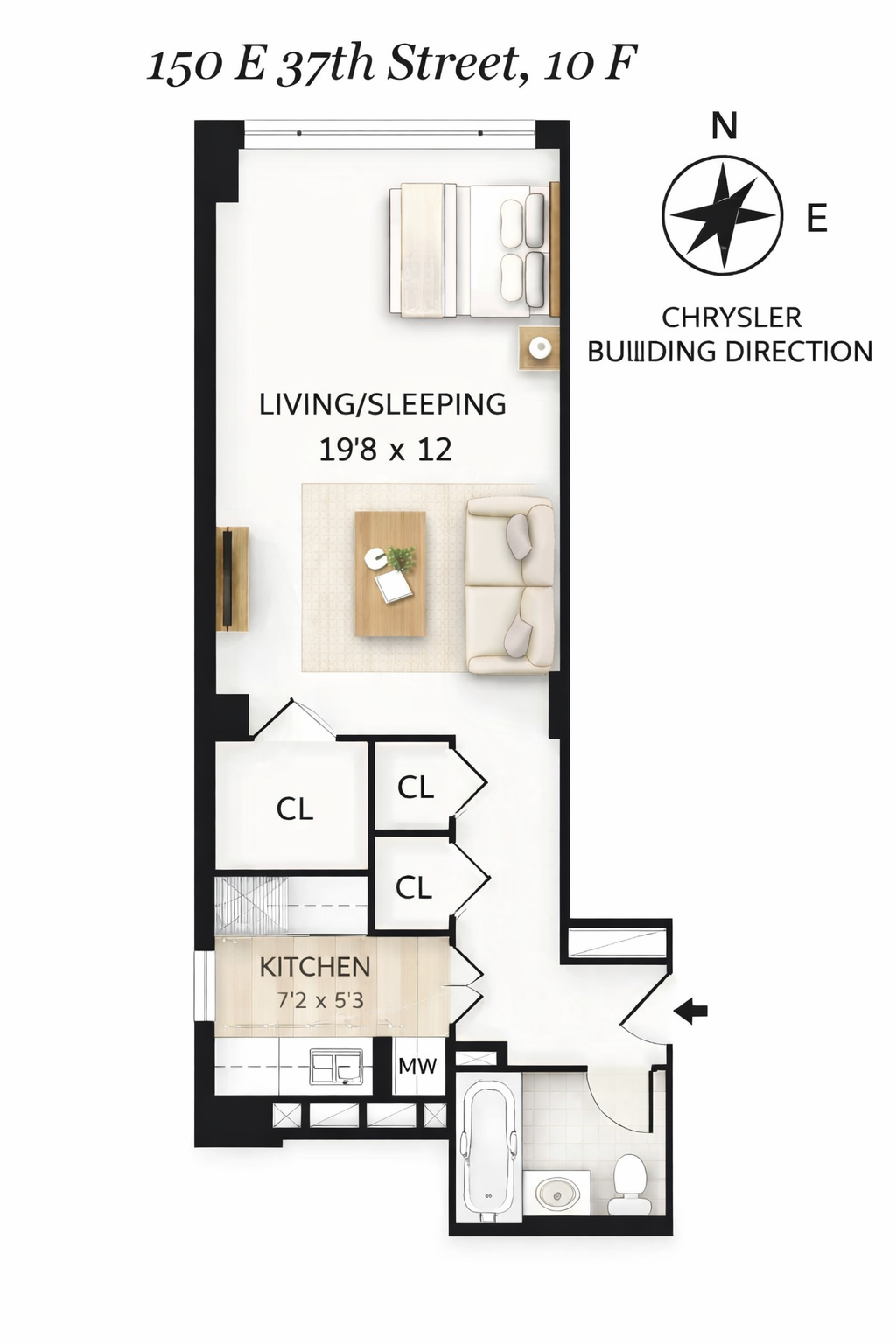 150 East 37th Street, Unit 10F Manhattan, NY 10016 - Photo 15 of 15