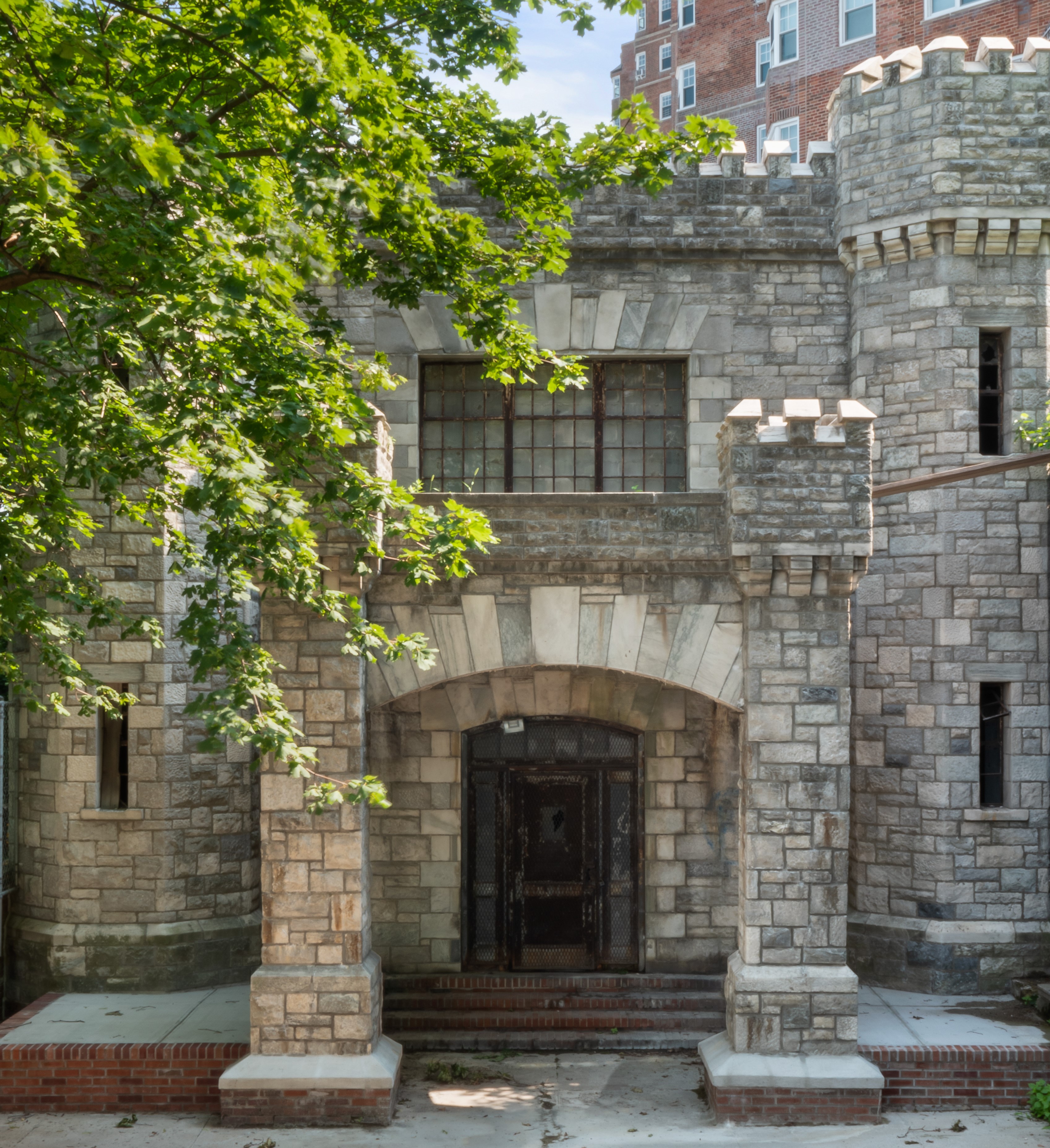 140 Cabrini Boulevard, Unit PH138 Manhattan, NY 10033 - Photo 23 of 30 a front view of a house with plants