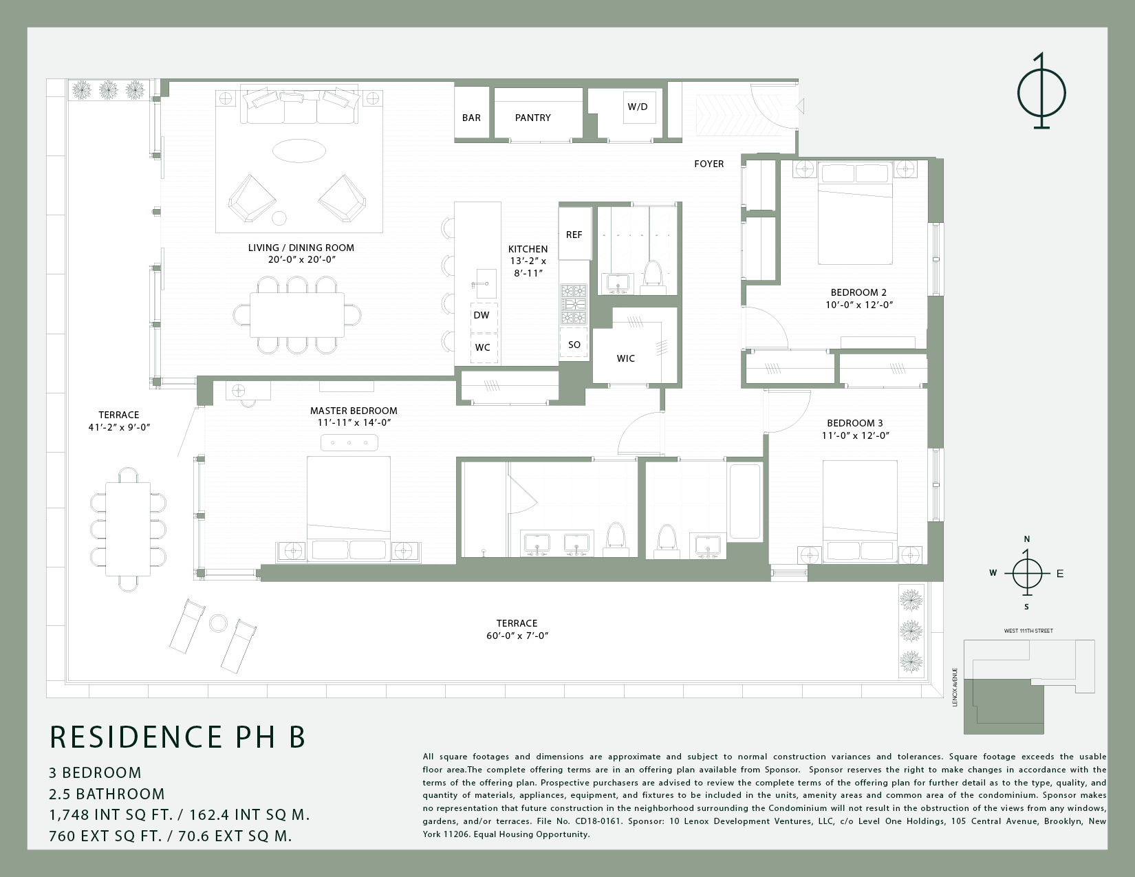 10 Lenox Avenue, Unit PHB Manhattan, NY 10026 - Photo 19 of 19