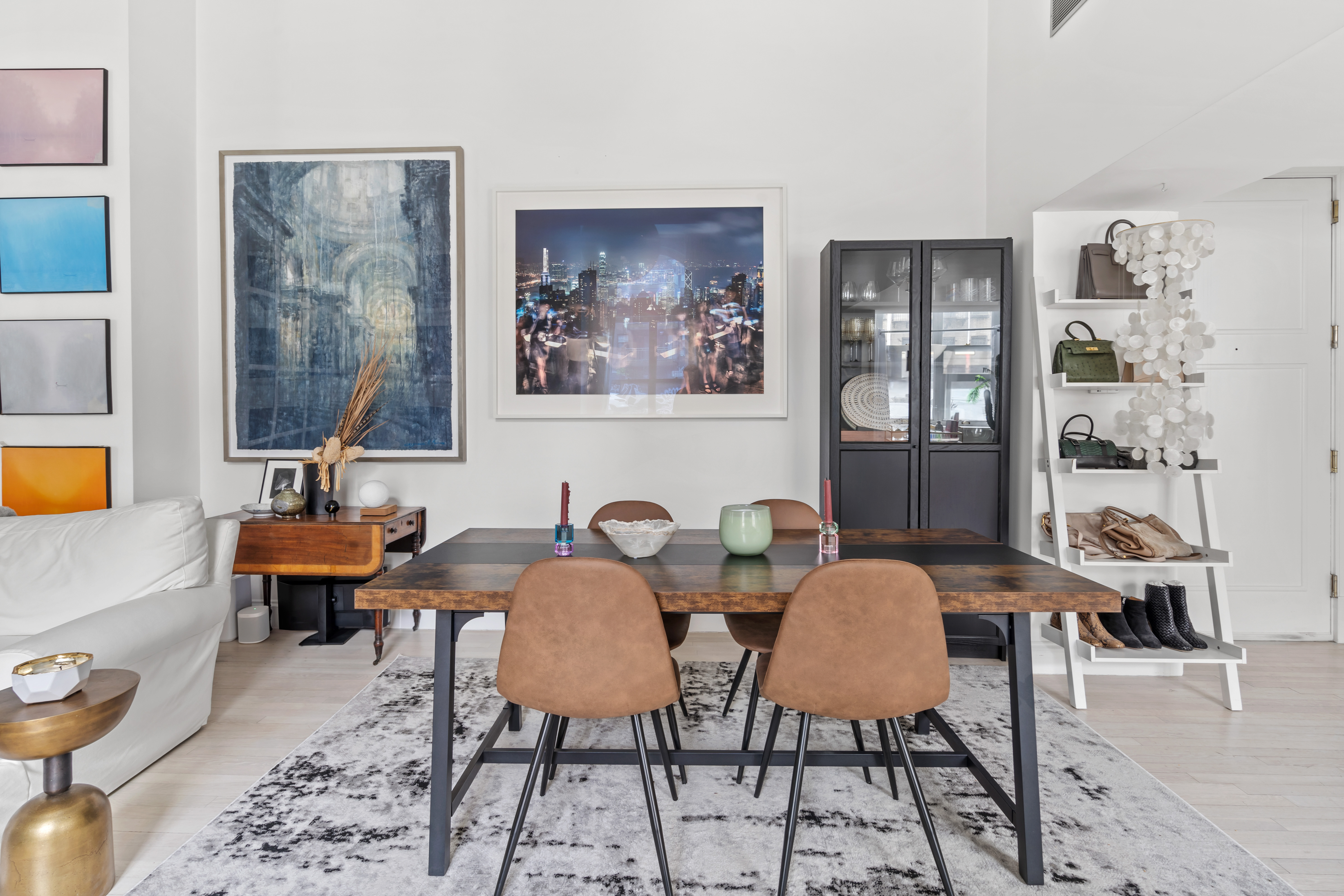 240 Centre Street, Unit 2N Manhattan, NY 10013 - Photo 4 of 16 a view of a livingroom with furniture and window