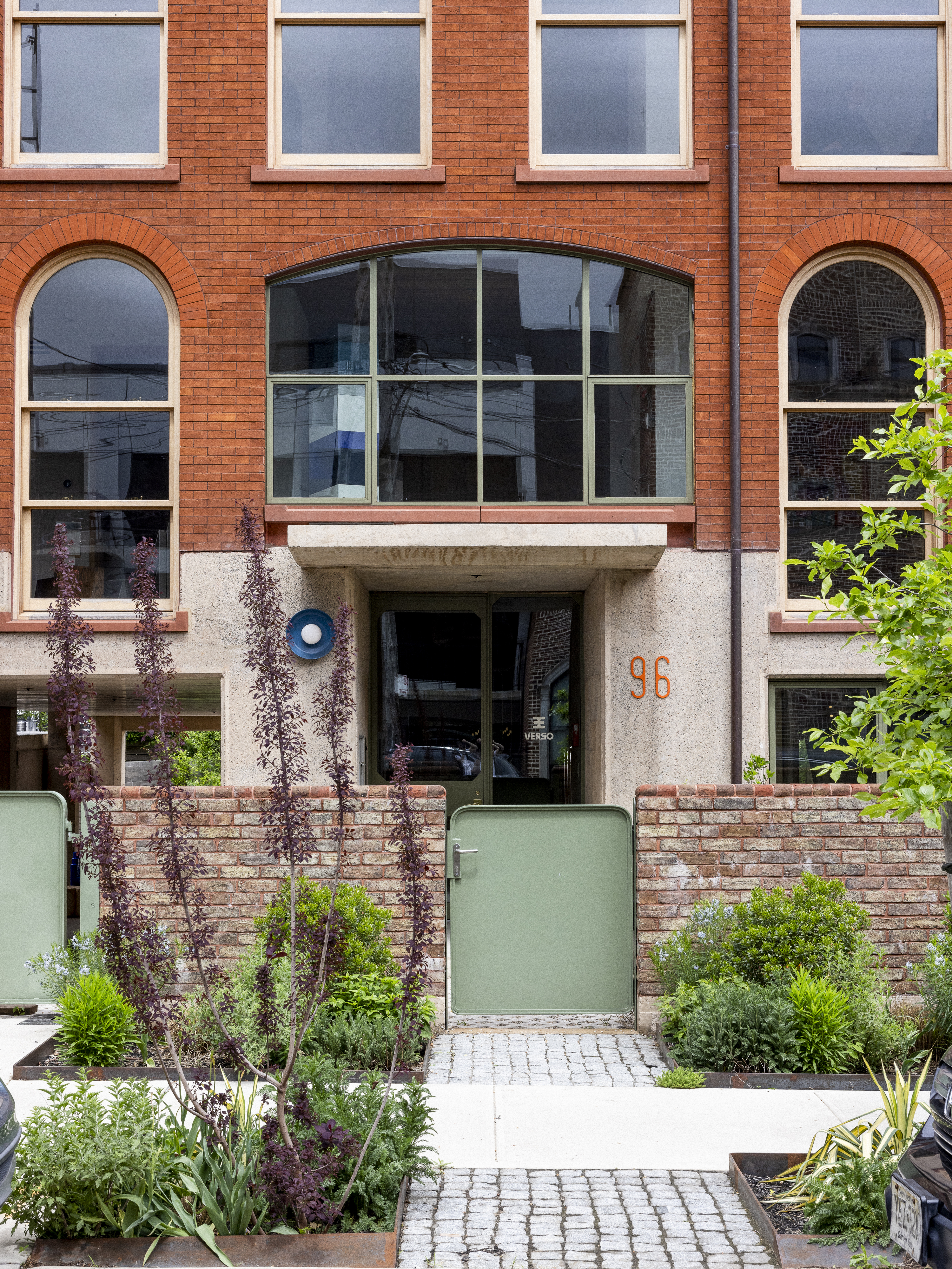 96 King Street, Unit 3 Brooklyn, NY 11231 - Photo 23 of 24 a front view of a building with garden