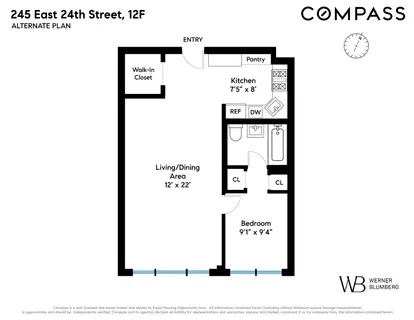 $520,000 | 245 East 24th Street, Unit 12F | Kips Bay