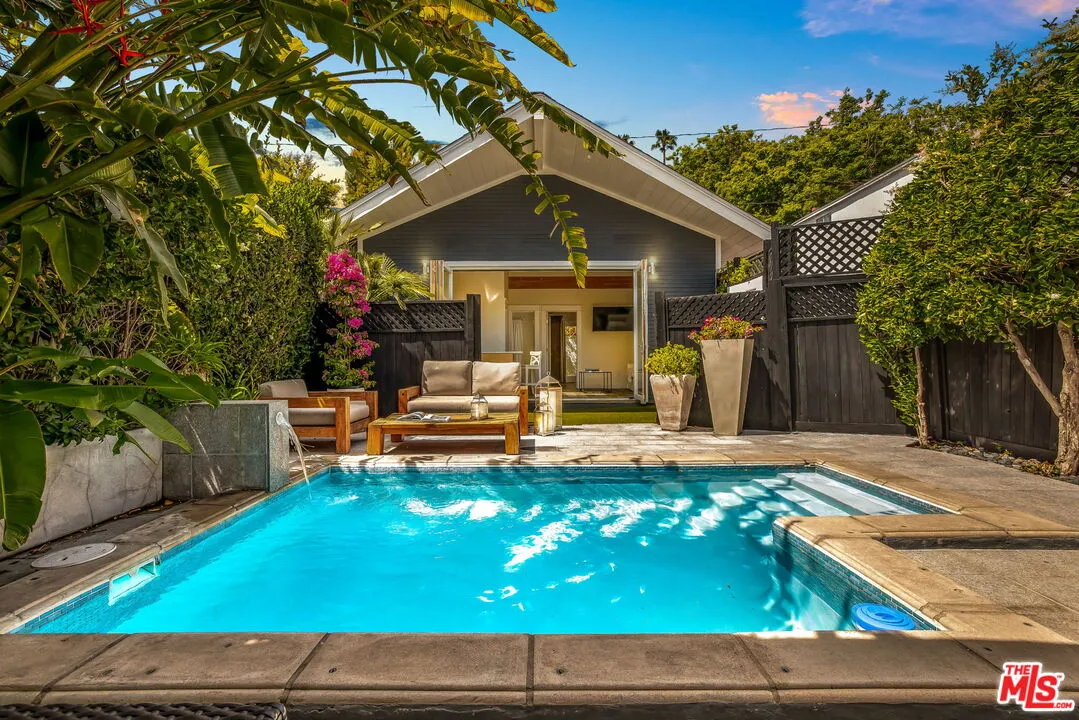 a view of a house with sitting area
