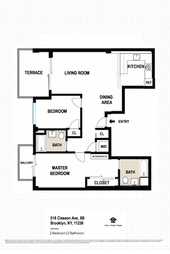 516 Classon Avenue, Unit 6B Brooklyn, NY 11238 - Photo 10 of 10