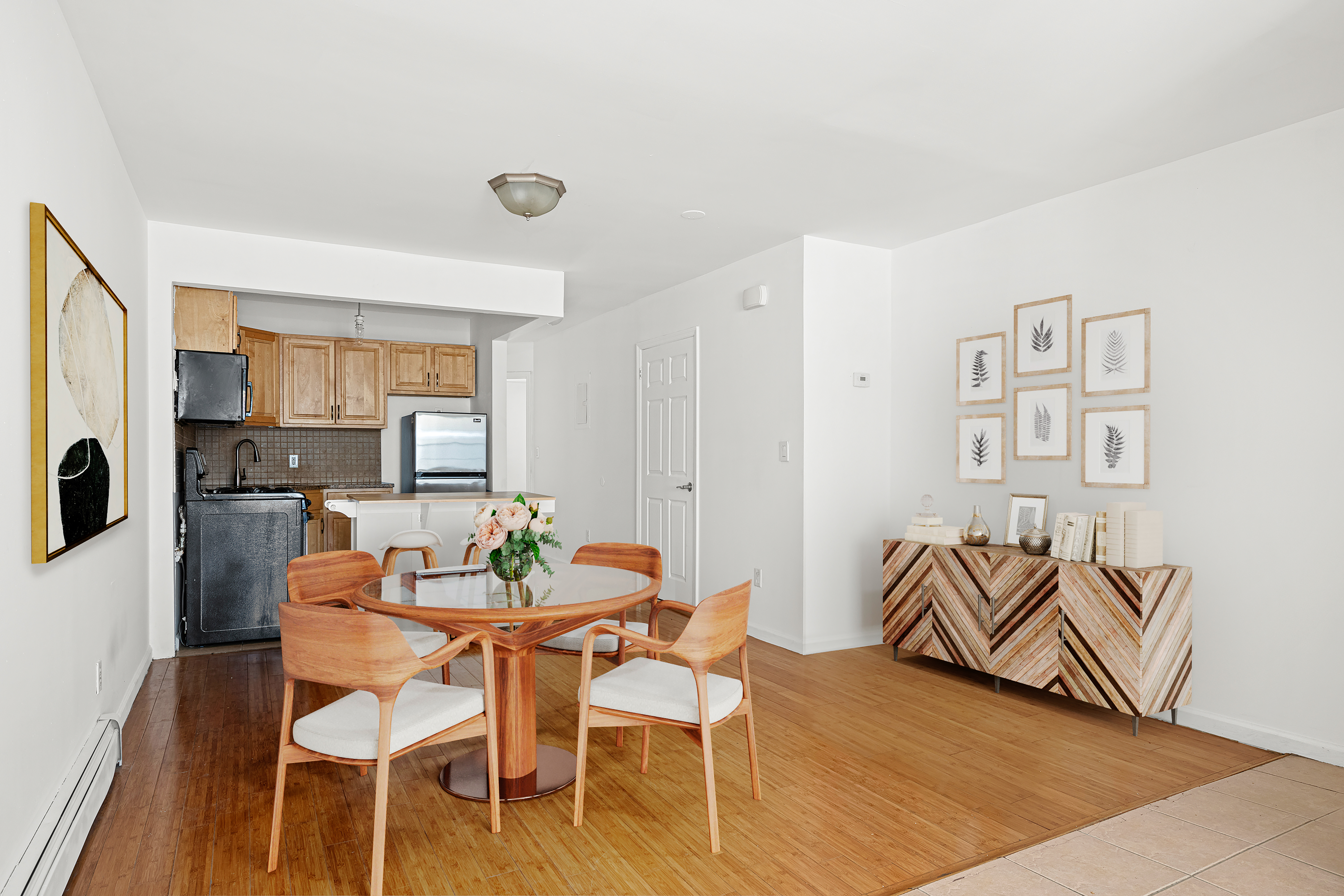 545 Gates Avenue, Unit 1 Brooklyn, NY 11216 - Photo 5 of 10 a view of a dining room with furniture