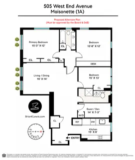 $2,150,000 | 505 West End Avenue, Unit MAIS | Upper West Side
