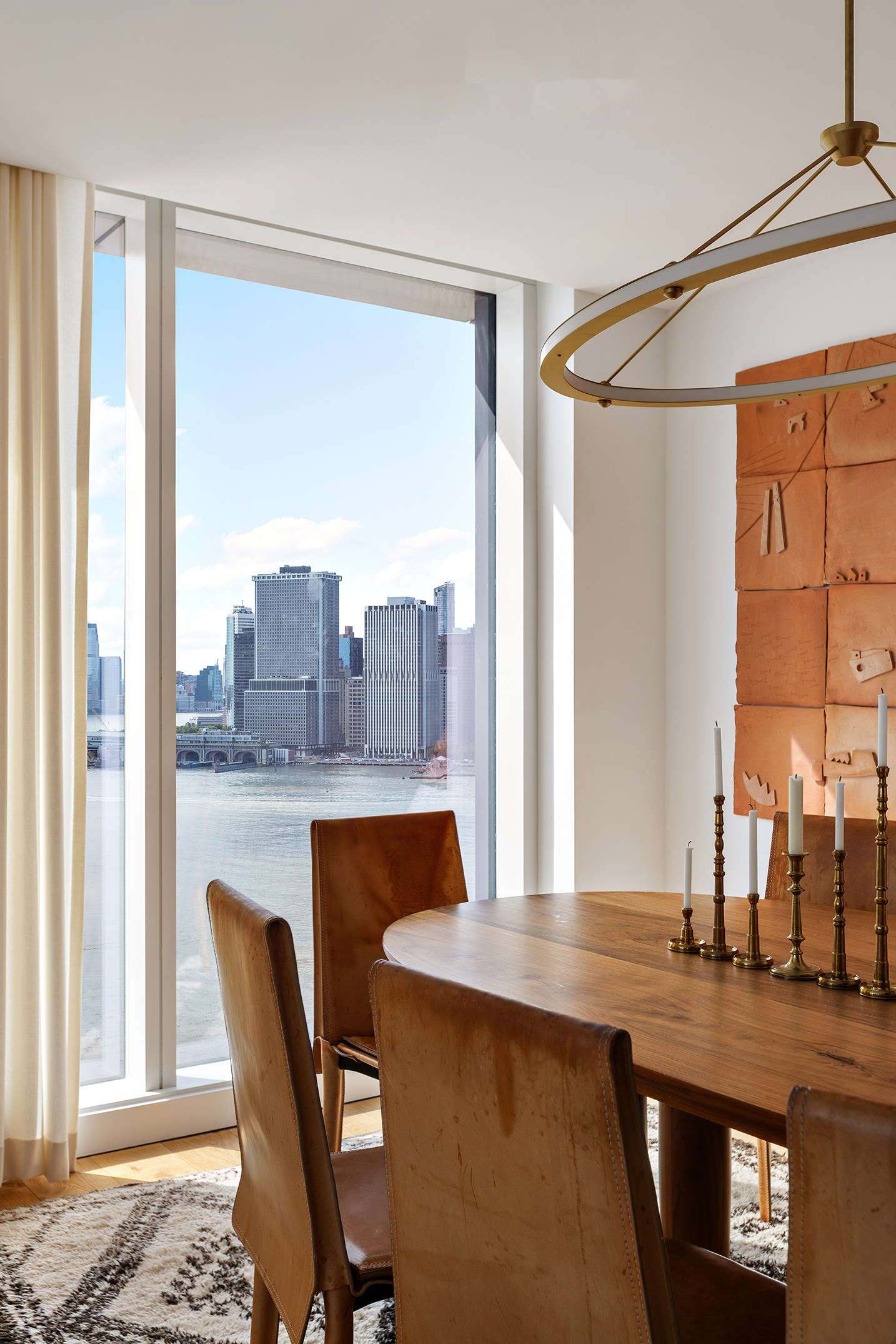 50 Bridge Park Drive, Unit 26A Brooklyn, NY 11201 - Photo 8 of 29 a dining room with furniture and window